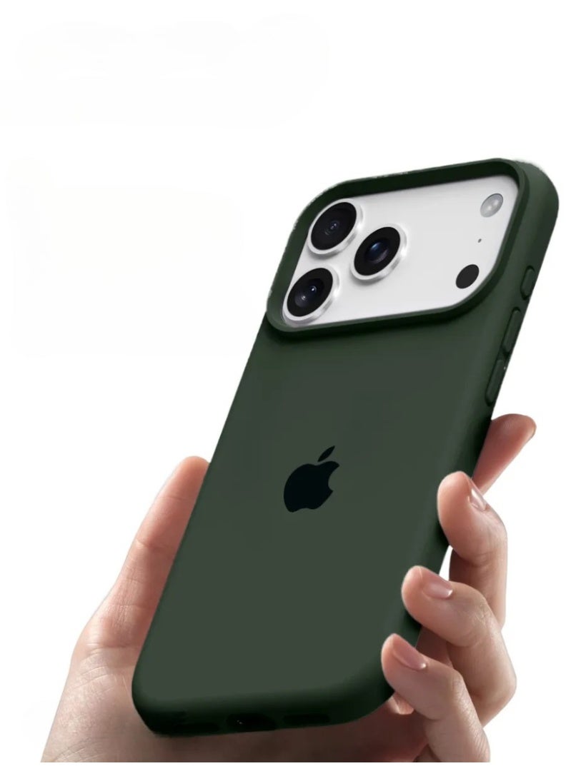 غطاء آيفون 17 برو بلمسة ناعمة وحماية كاملة للجسم لآيفون 17 برو، غطاء مقاوم للخدوش والصدمات مع بطانة من الألياف الدقيقة لآيفون 17 برو - Image 5